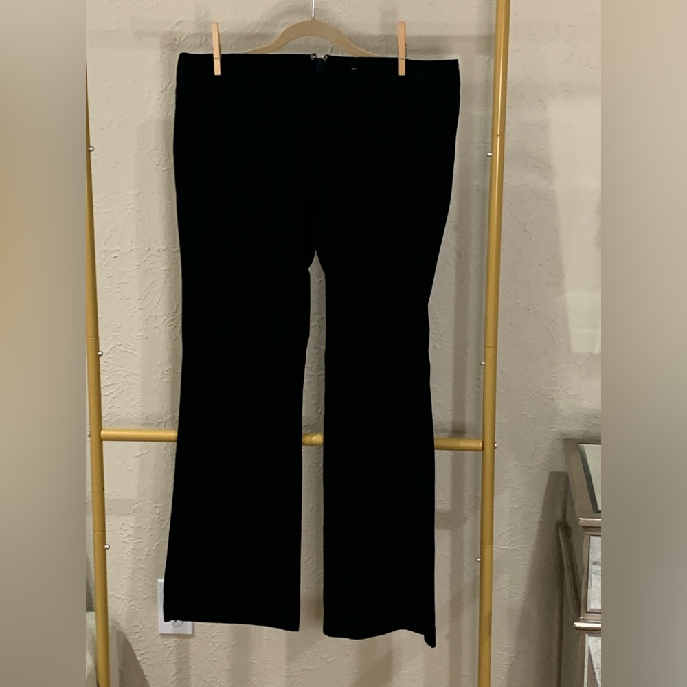 Cabi ponte knit flares size 14